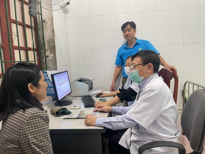  Can Lộc  gần 200 đoàn viên công đoàn được khám, tư vấn sức khỏe miễn phí